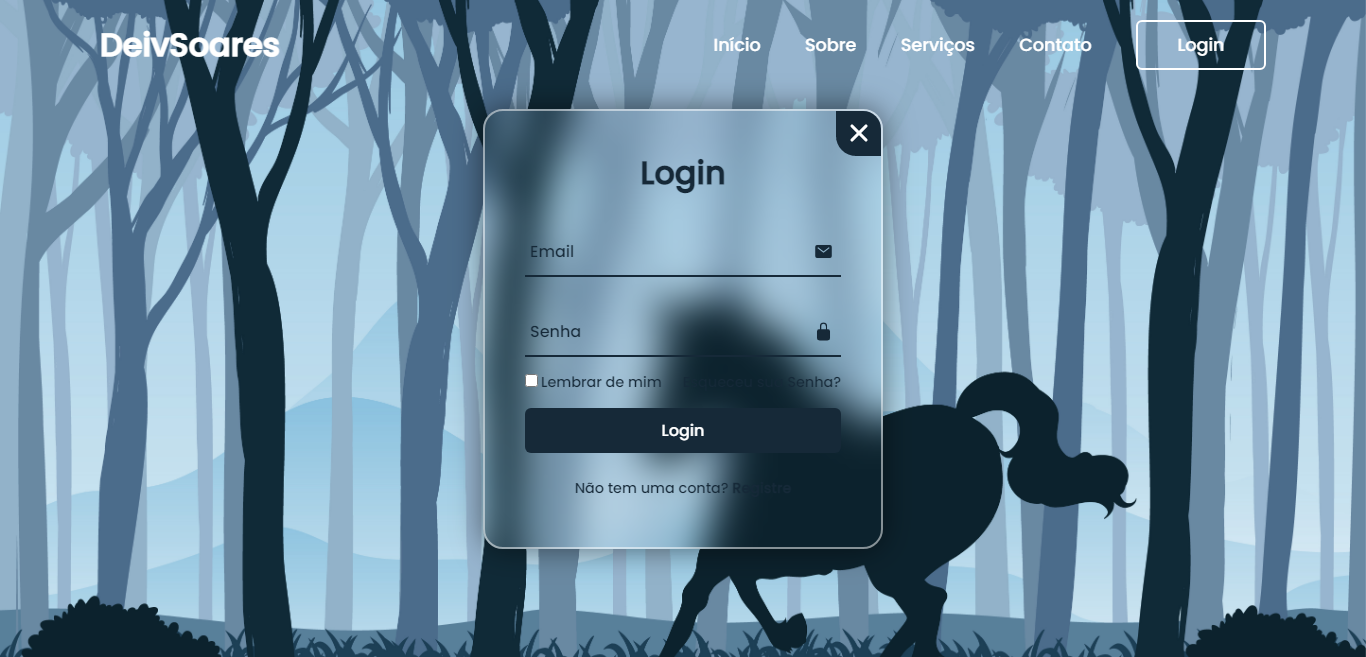 Projeto Site com Login e Registro